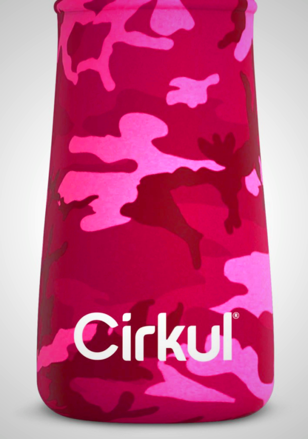 Cirkul Chill Sleeve for Plastic & Squeeze Bottles - Pink Camouflage Accessories