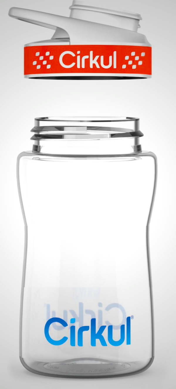 Cirkul 12oz Plastic Brasil Online - Garrafa Laranja