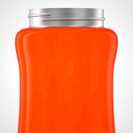 Cirkul 12oz Stainless Steel Shopping - Garrafa Laranja