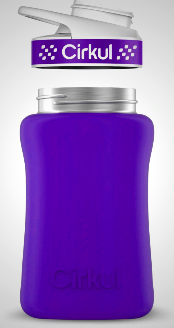 Cirkul 12oz Stainless Steel Usa - Garrafa Roxo