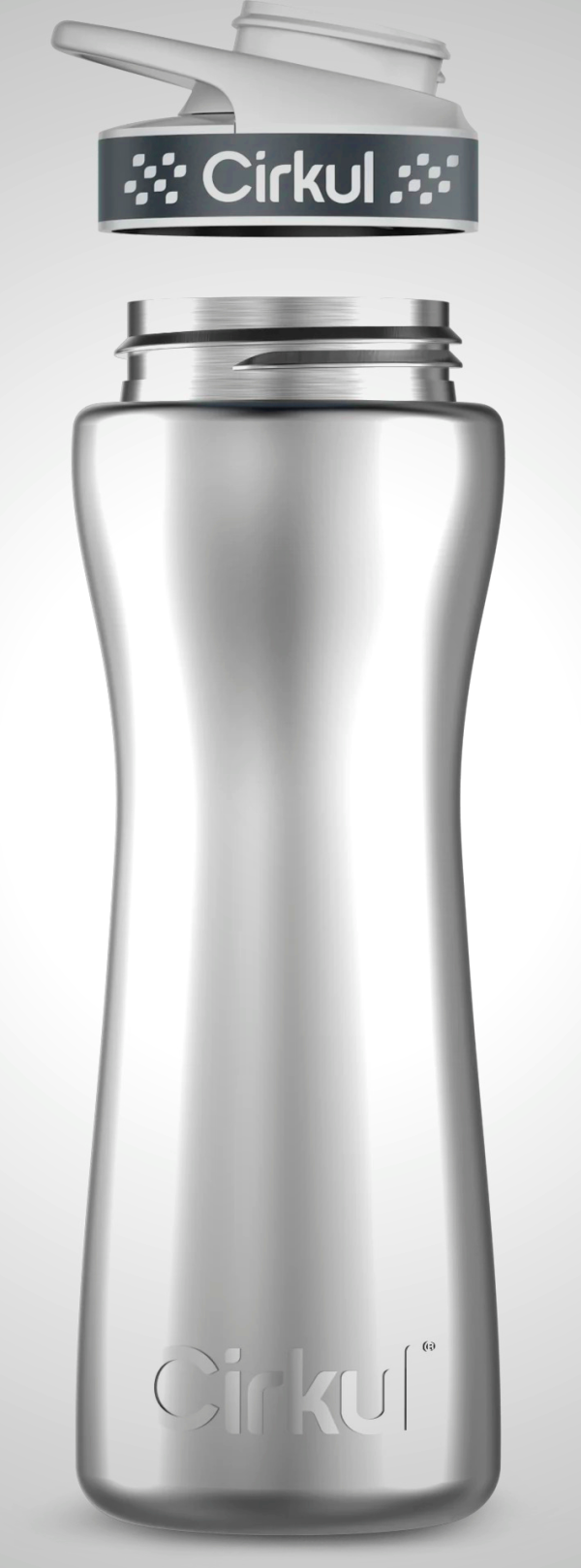 Cirkul 22oz Stainless Steel Brasil - Garrafa Steel