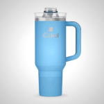 Cirkul 40oz All-Day StrawSip™ Tumbler Brasil Florianopolis - Garrafa Luz Azuis