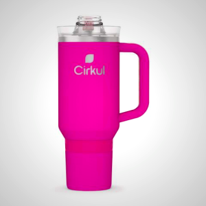 Cirkul 40oz All-Day StrawSipâ„¢ Tumbler Brasil Site Oficial - Garrafa Rosa
