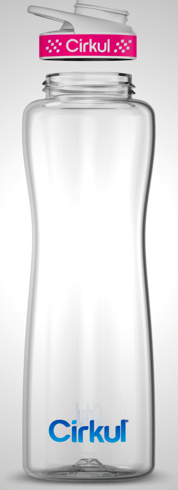 Cirkul 42oz Plastic Br - Garrafa Rosa