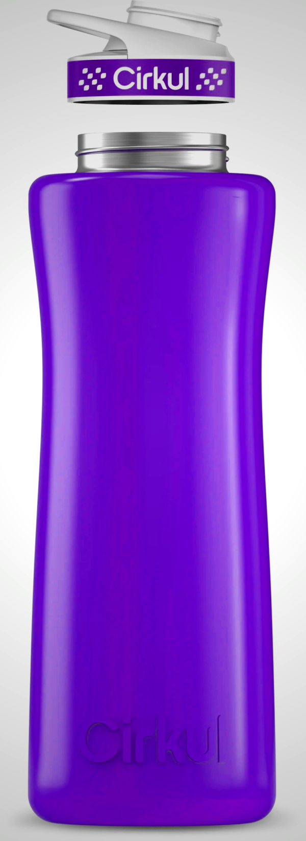 Cirkul 42oz Stainless Steel Water Bottle - Purple USA Edition