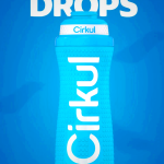 Cirkul Limited Edition 22oz Grip Stainless Steel Outlet - Garrafa Azuis