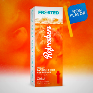 Cirkul Peach Passion Fruit Refresher Brasil Loja Online - Frosted Refreshers Sabores