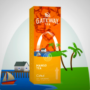 Cirkul Mango Tea Brasil Florianopolis - Gateway Sabores