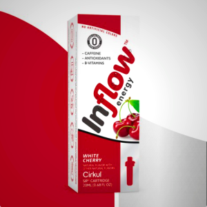 Cirkul White Cherry Brasil Florianopolis - Inflow Energy Sabores