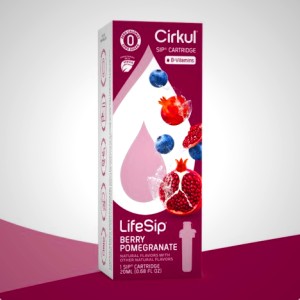 Cirkul Berry Pomegranate (Stevia) Brasil Florianopolis - LifeSip Sabores
