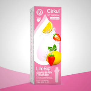 Cirkul Strawberry Lemonade (Stevia) - LifeSip Sabores Brazil