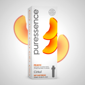 Cirkul Peach (Unsweetened) - Puressence Sabores Outlet