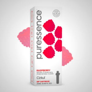 Cirkul Raspberry Flavor (Unsweetened) - Official Brazil Site | Puressence Sabores